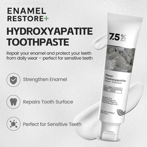 Enamel Restore+|  Nano-Hydroxyapatite toothpaste